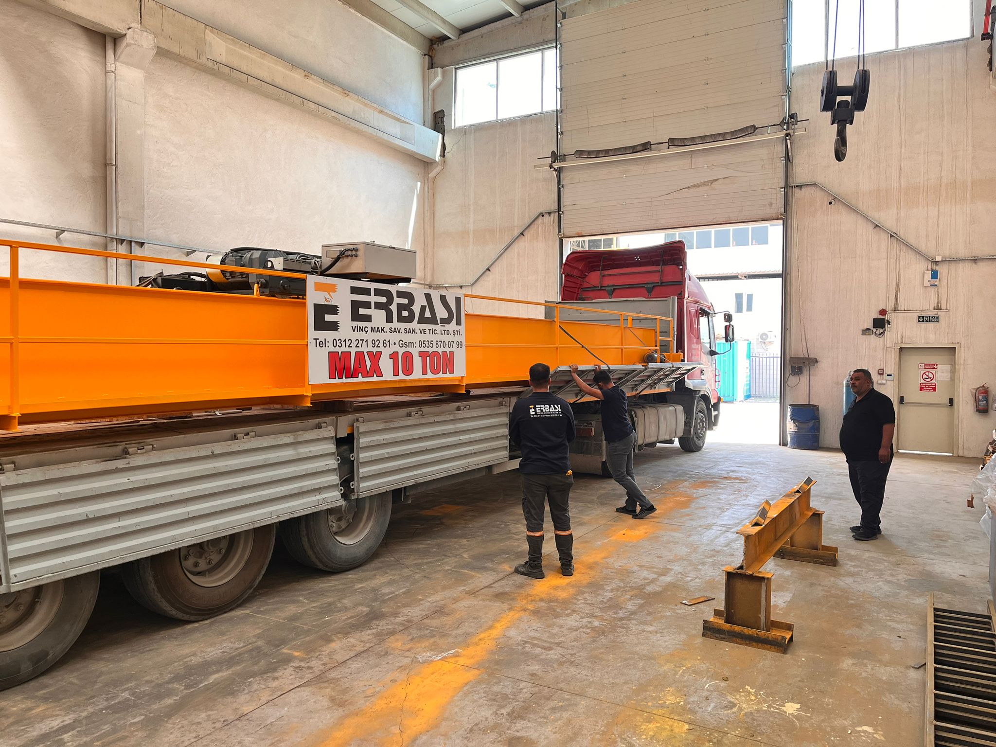 Transfer Arabası - Erbaşı Vinç Üretimi