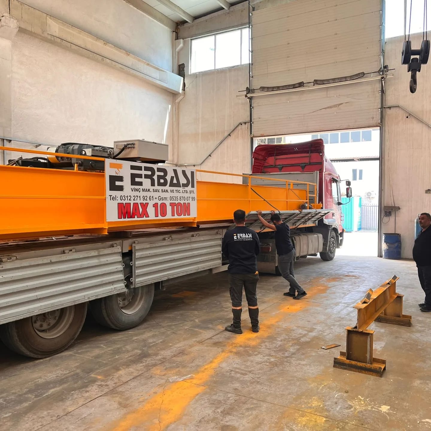 Pergel Vinçler - Erbaşı Vinç Üretimi