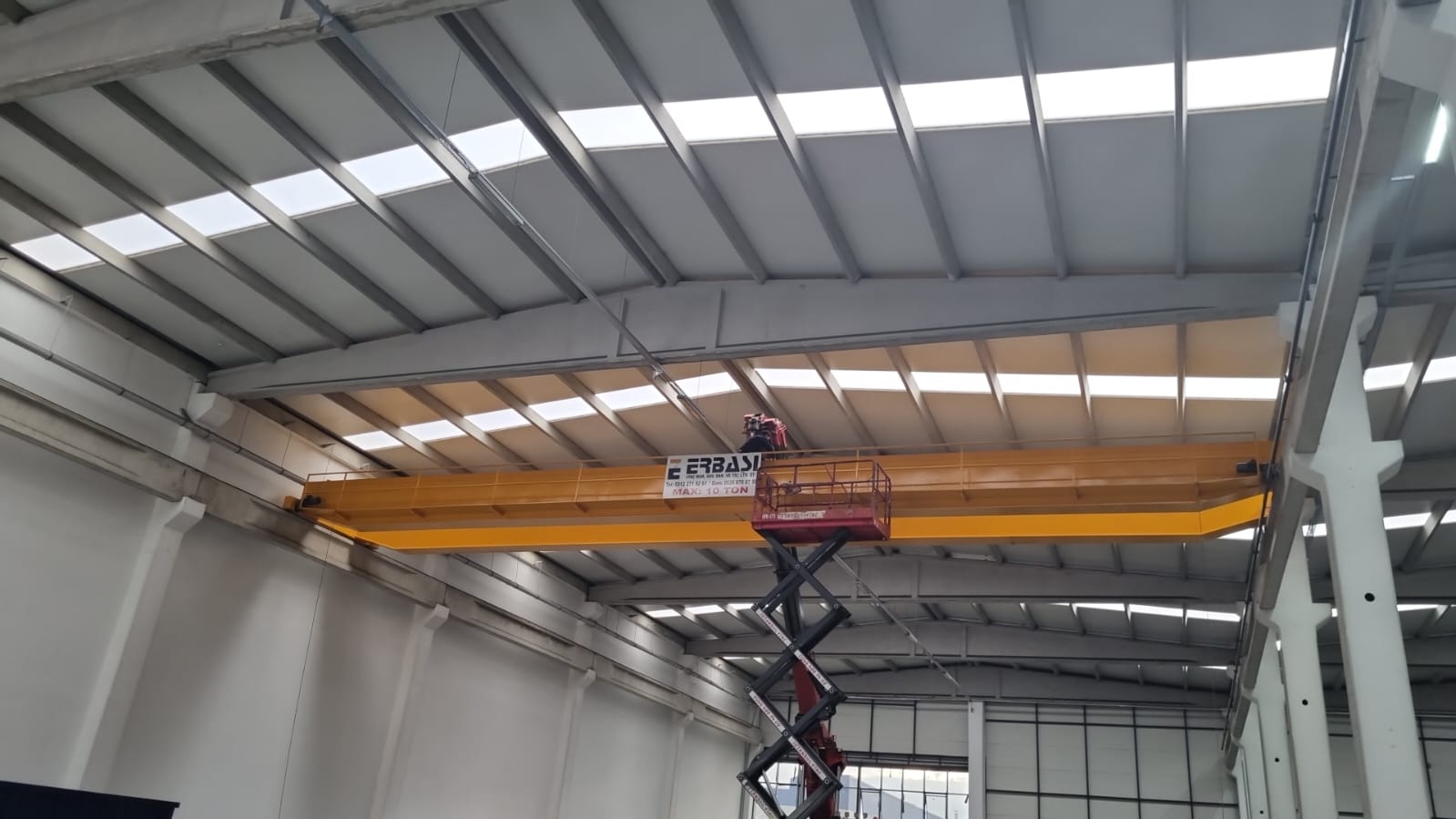 Çelik Konstrüksiyon - Erbaşı Vinç Üretimi